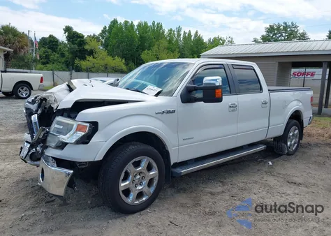 2013 Ford F-150 Lariat from USA, damaged, VIN 1FTFW1ET7DFB63507